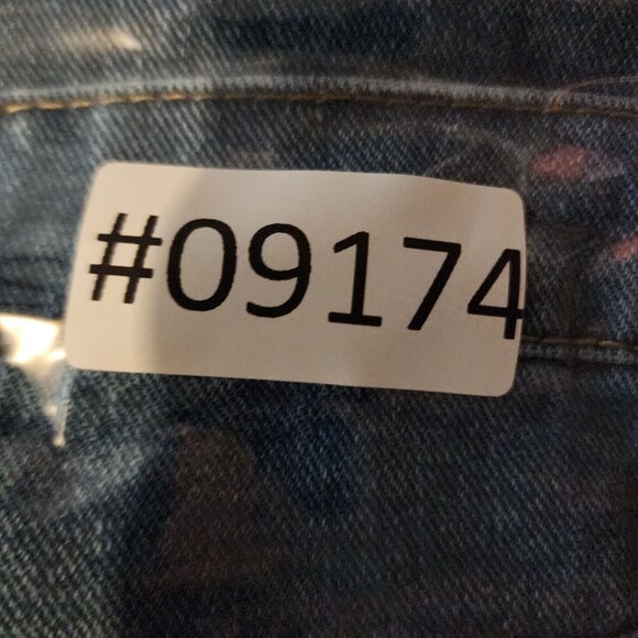 Maternity Jeans Womens Large Medium Wash Stretch High Rise Crop - Picture 13 of 13